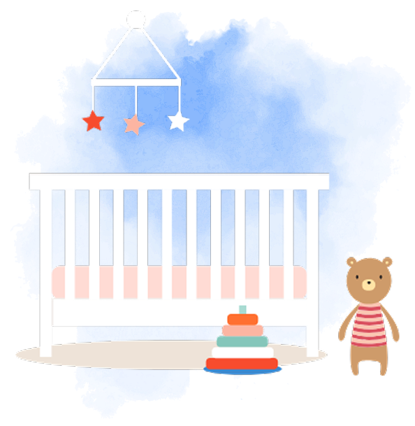 Remove loose objects from cot