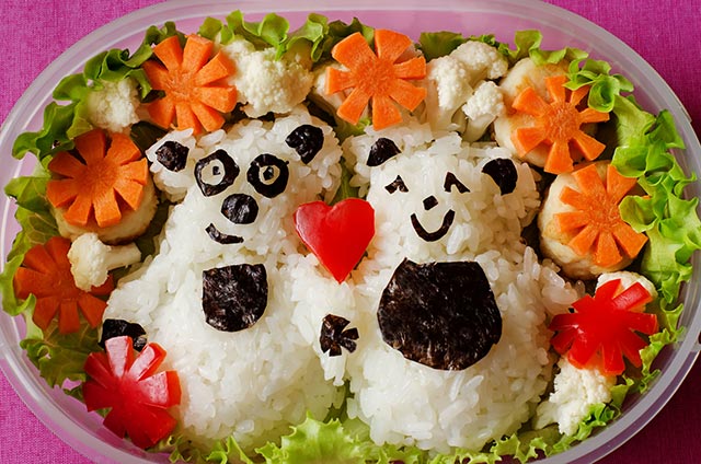 Food styling tricks make bento meals look adorable.