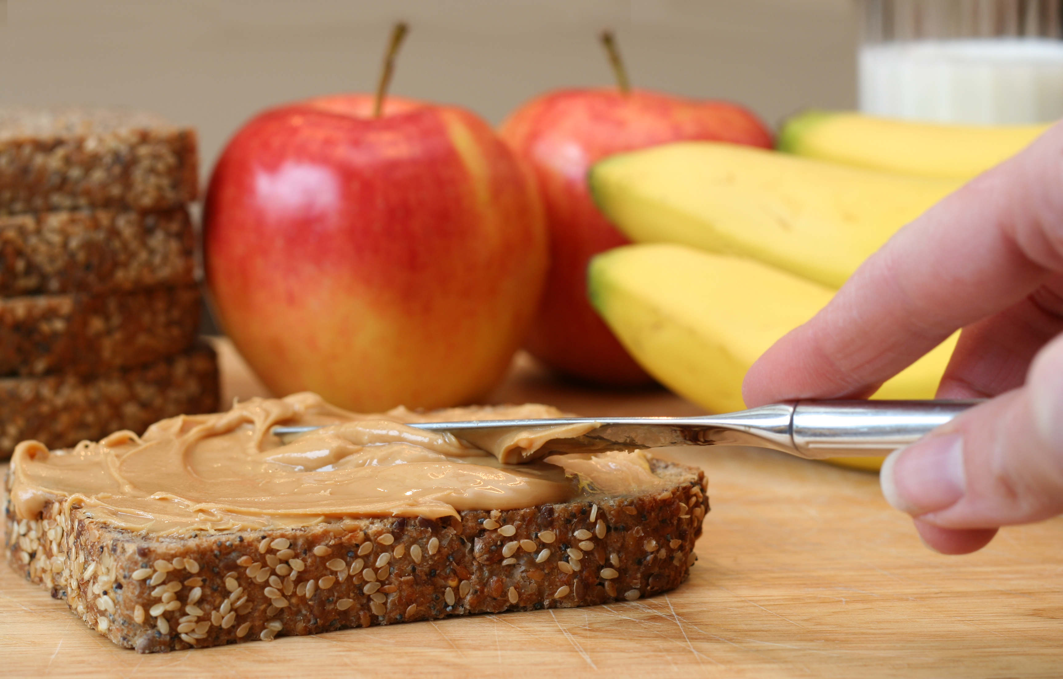 Peanut butter is another good source of protein