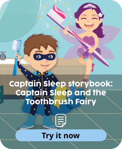 Captain Sleep storybook: Captain Sleep and the Toothbrush Fairy