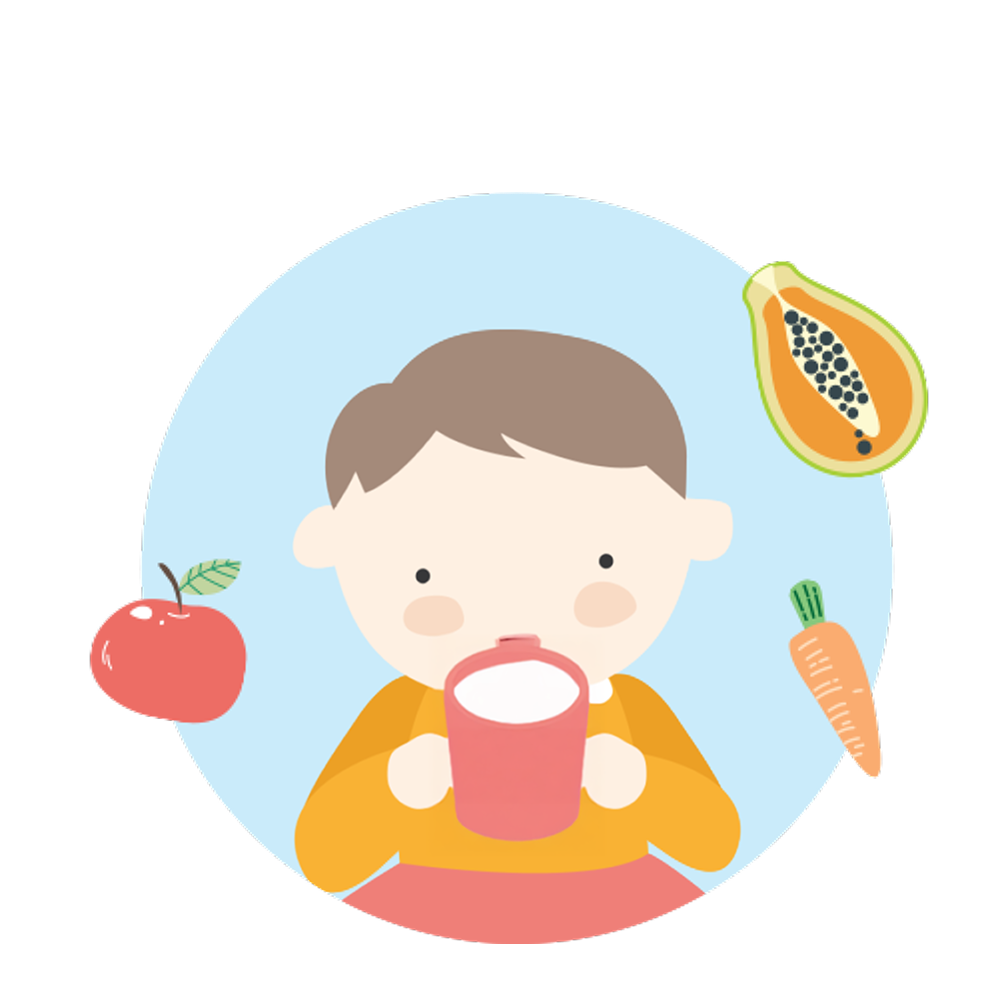 Make sure your child drinks enough water and gets enough fibre from fruits, vegetables and wholegrains