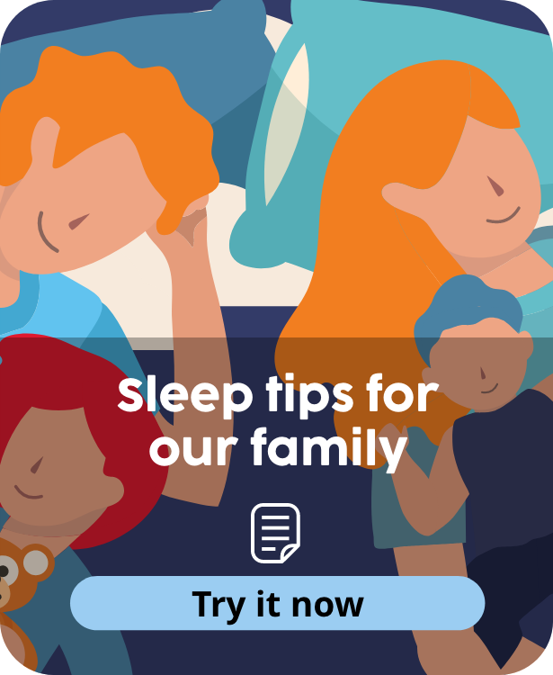 Sleep tips for our family