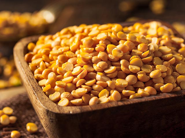 a bowl of fresh lentils