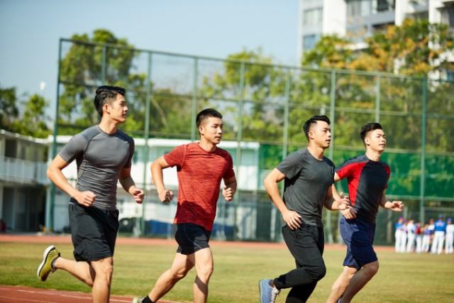 Runners experience difficulty maintaining their pace when lactate levels are too high.