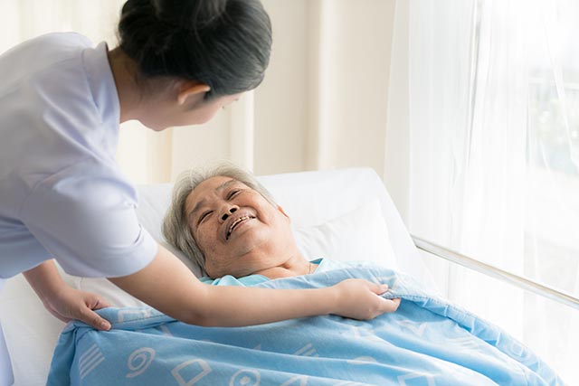 Hospices can provide the palliative care your loved one needs. 