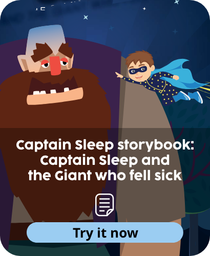 Captain Sleep storybook: Captain Sleep and the Giant who fell sick