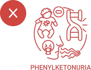 For people with Phenylketonuria (PKU)