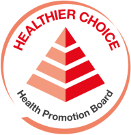 Choose items with the Healthier Choice Symbol