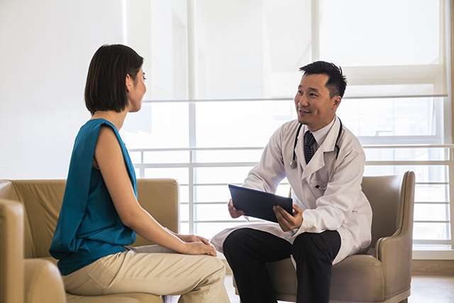 Talking to a doctor about dementia, including the types of dementia and how it affects the nerve cells.