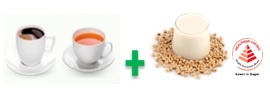 For a more healthier option, drink kopi or teh with low-fat milk. 