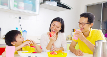 Prepare healthy meals using healthy food ingredients.