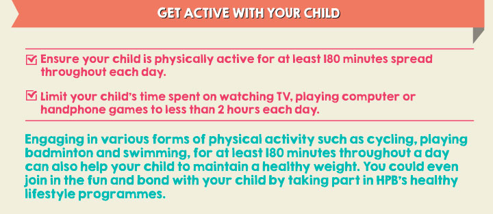 how parents can get active with their children