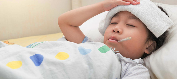 High temperature in children: causes and treatment