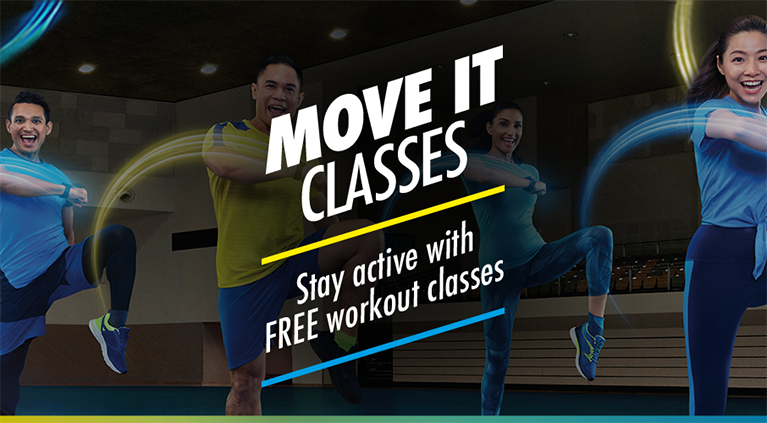 Free workout class discount online