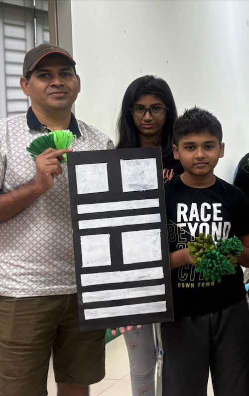 Srinivas's family