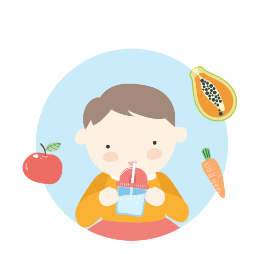 Make sure your child drinks enough water and gets enough fibre from fruits, vegetables and wholegrains
