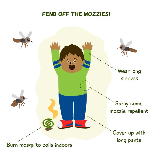 how to fend off mozzies