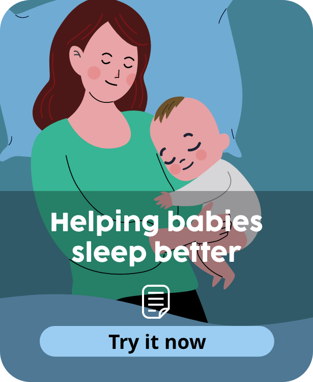 Helping babies sleep better