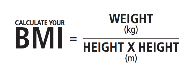 You should aim to achieve a healthy BMI, ideally between 18.5 – 22.9