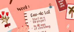 Staying Positive Can-do List: Week 1