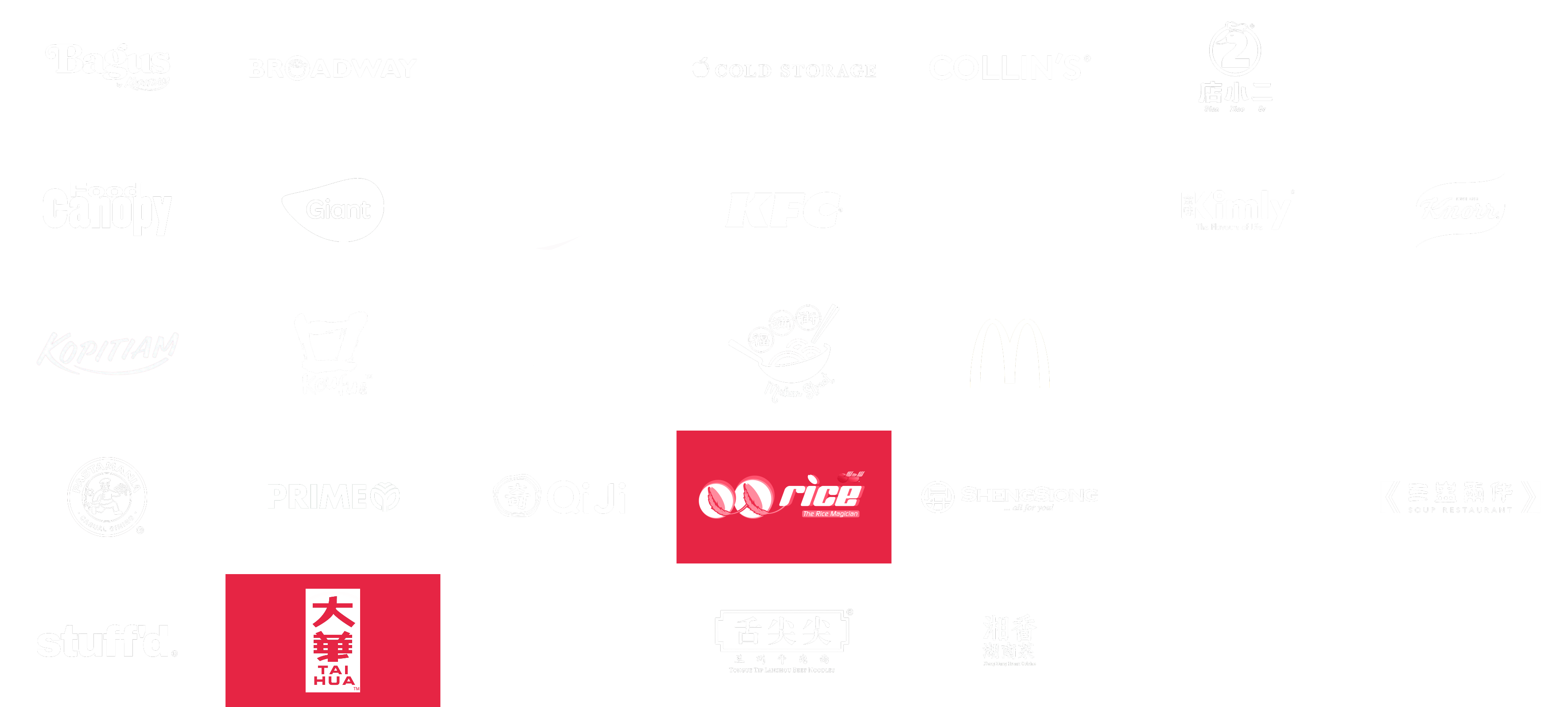 Partner logos supporting the Healthier Dining Programme and National Consumer Promotion campaign.
