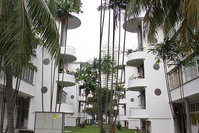 Tiong Bahru is one of the places to walk around and explore Singapore’s heritage sites.