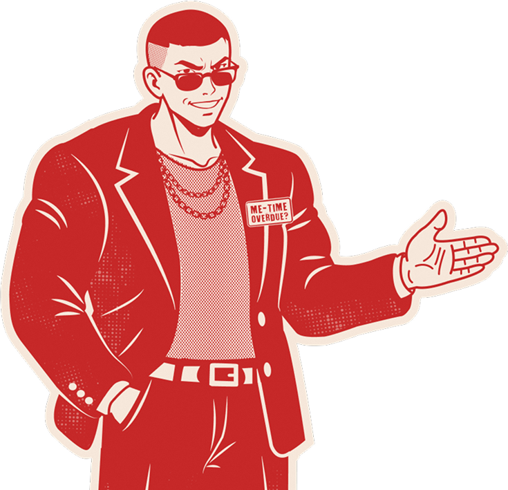 Man talking on the phone and gesturing