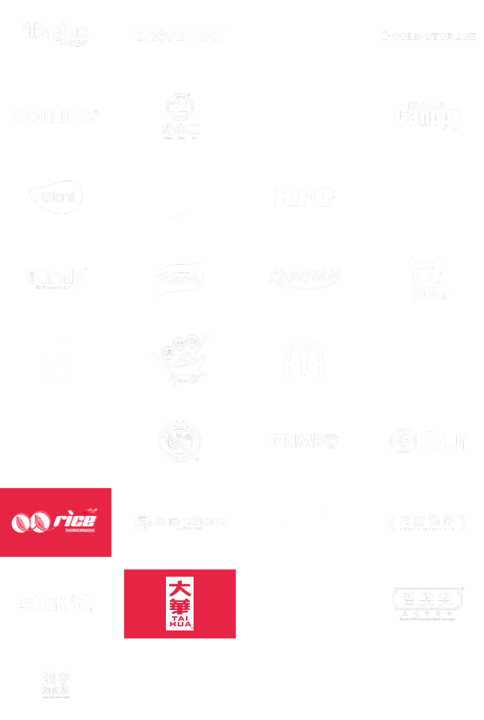 Partner logos supporting the Healthier Dining Programme and National Consumer Promotion campaign.