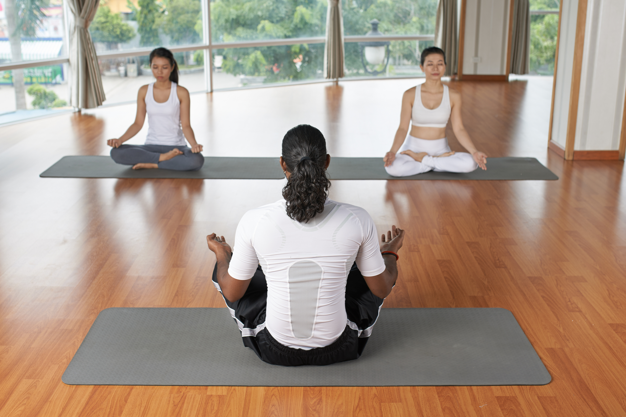 Yoga is one of the most popular activities in Singapore.