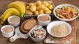 Selection of food that is high in carbohydrates