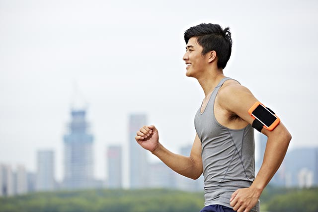 Aerobic exercises like running will boost your cardiovascular health.