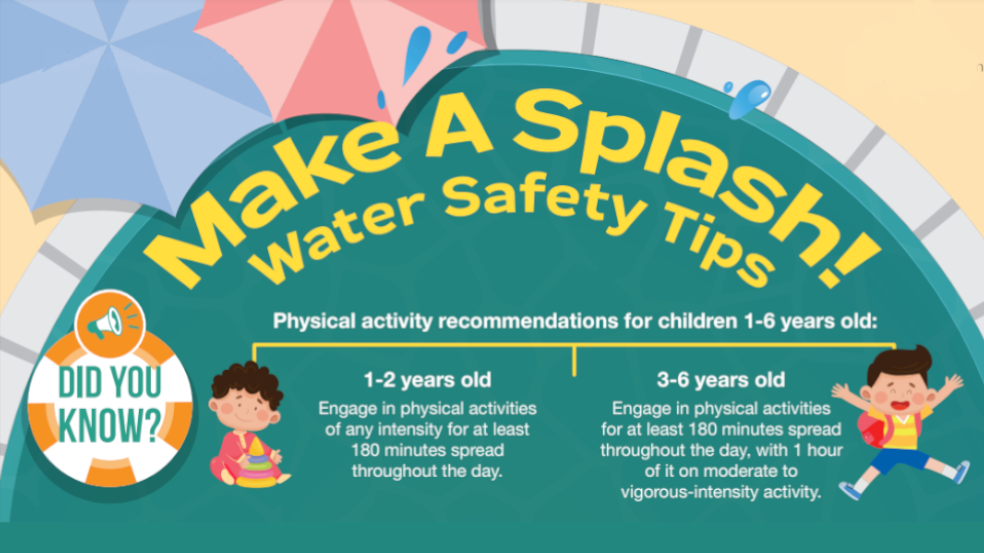 Water play promotes an active lifestyle and it allows bonding with your child. To do it safely, take note of these safety tips!